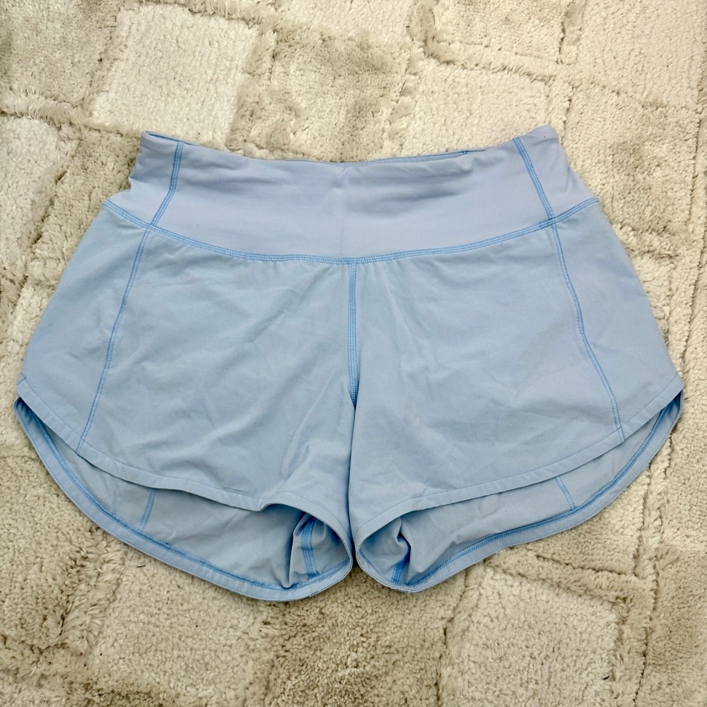 Lululemon SPEED UP SHORT LONG *4" | Serene Blue (4)